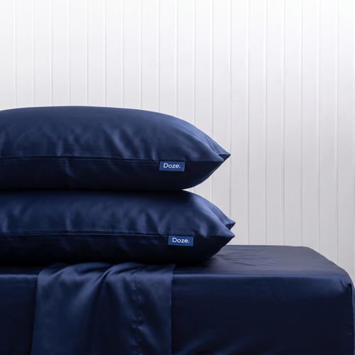 doze pillow case: navy
